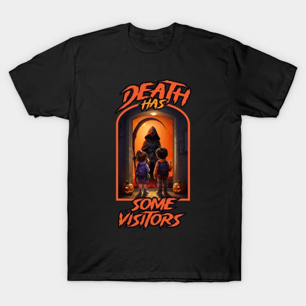 Death Has some Visitors T-Shirt by SergioCoelho_Arts